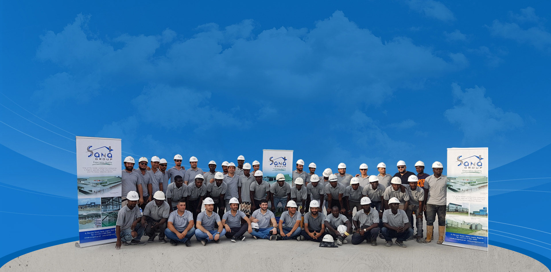 Our team - Professional engineers & Workers
